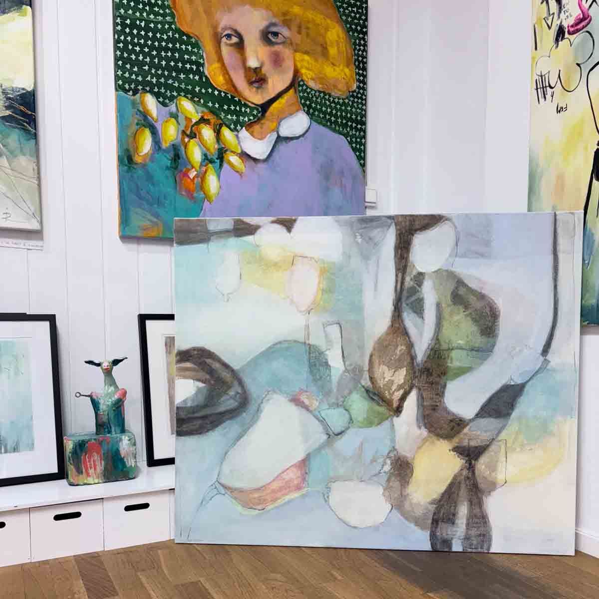 Spire, 120x100 maleri