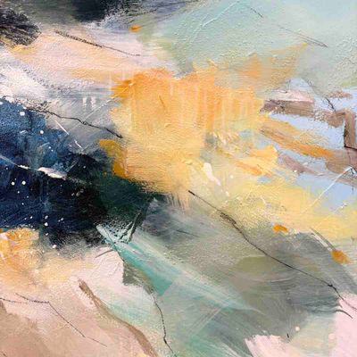Sky drift, 150x100 maleri