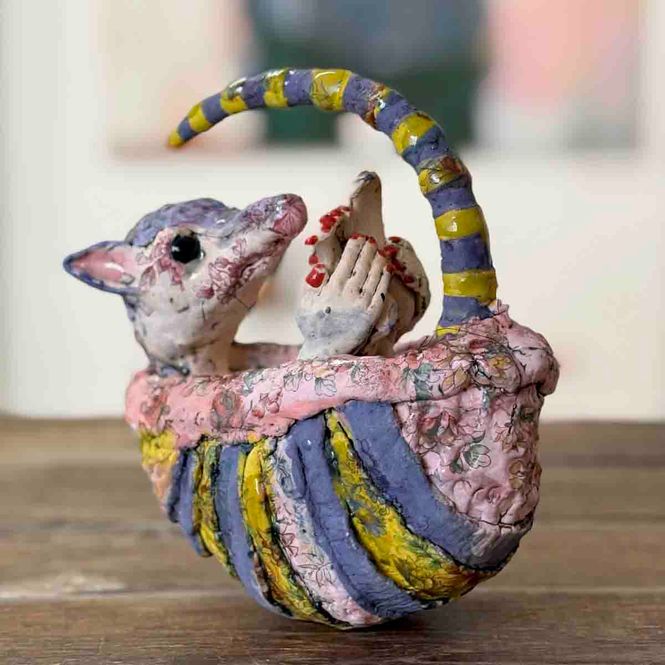 Hovedbilde The Armadillo, skulptur 16x15x8.5 cm