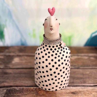 Diva Sissel, skulptur ca 24 cm