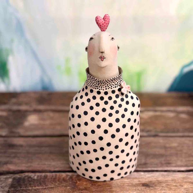 Hovedbilde Diva Sissel, skulptur ca 24 cm