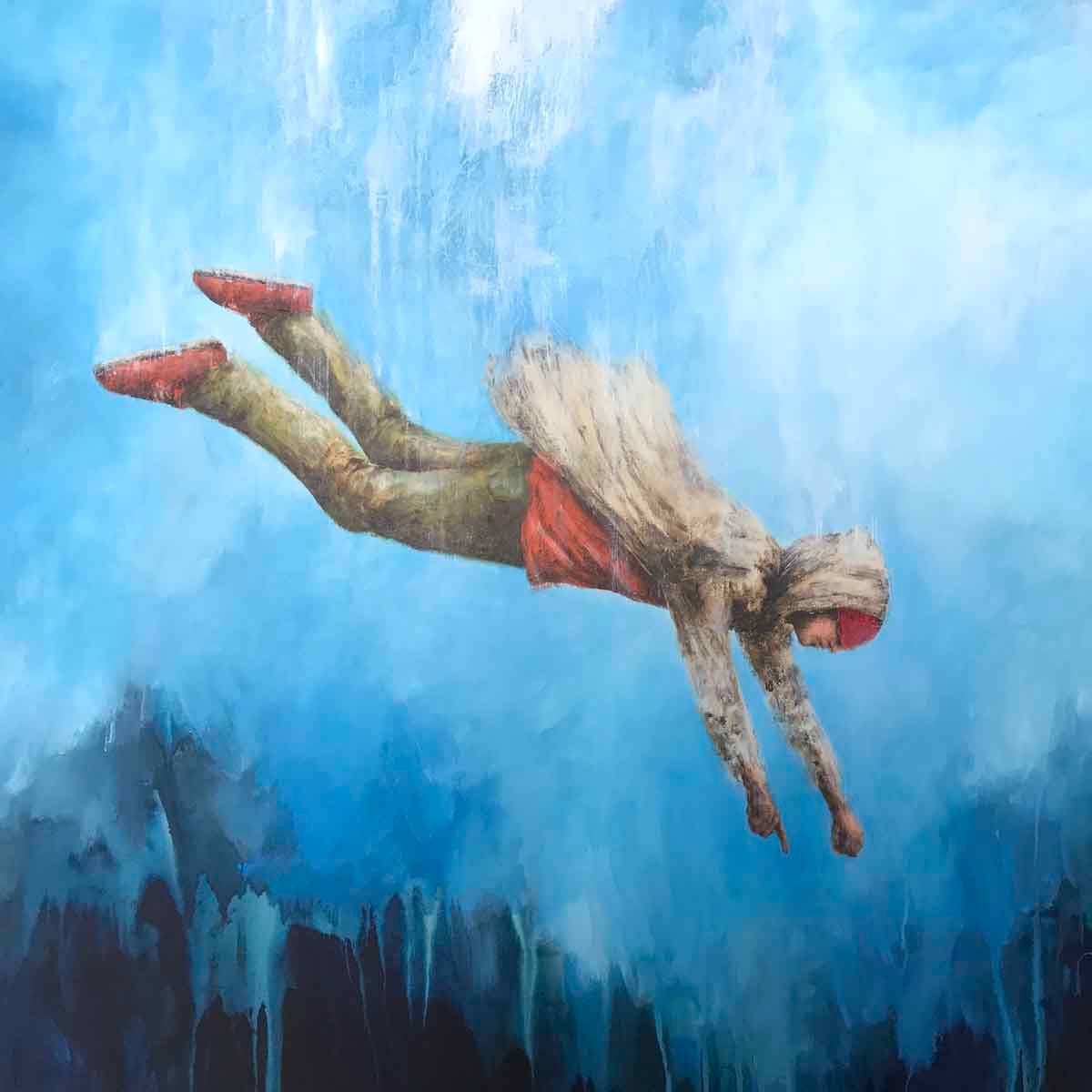 Confidence, 150x100 maleri