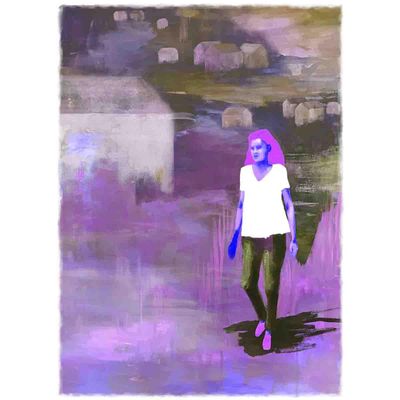 A step into the unknown (II), (30x40cm) DGA