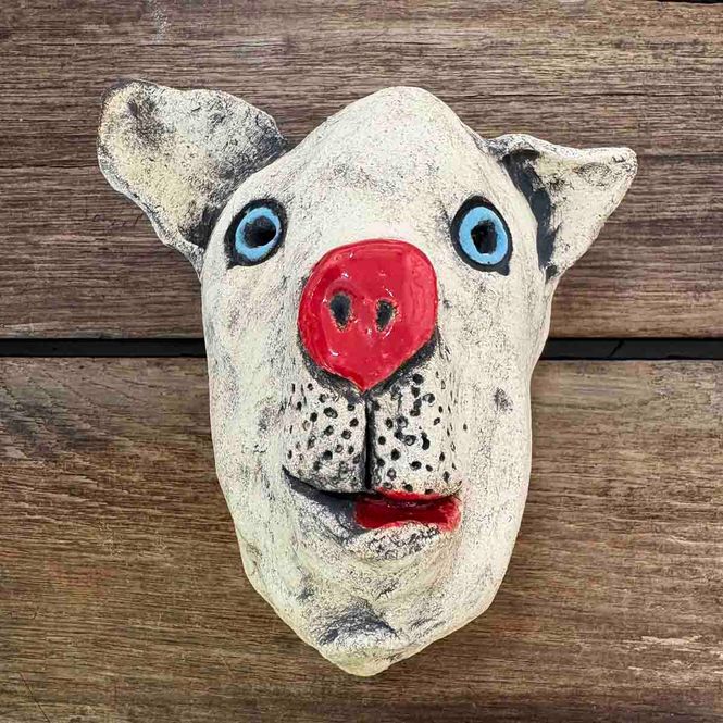 Hovedbilde Dågg-Ove, skulptur vegg ca 12 cm (10)