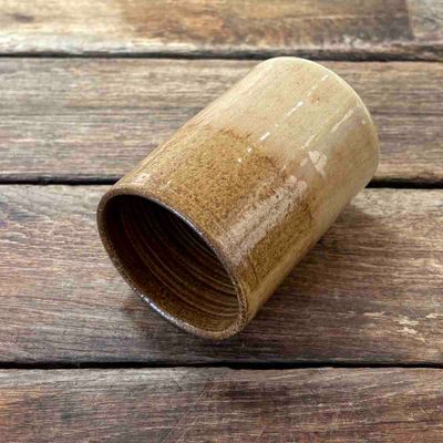 Sylinder, krus keramikk 9.5 cm (caramel)