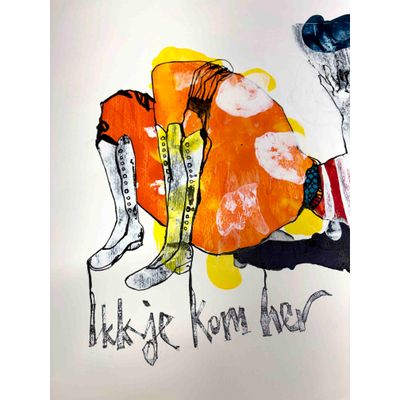 Ikkje kom her, 50x70 original