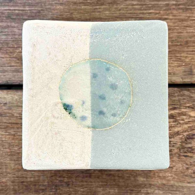 Hovedbilde Kunstkloss, skulptur vegg ca 9x9x4.5 (U-621)