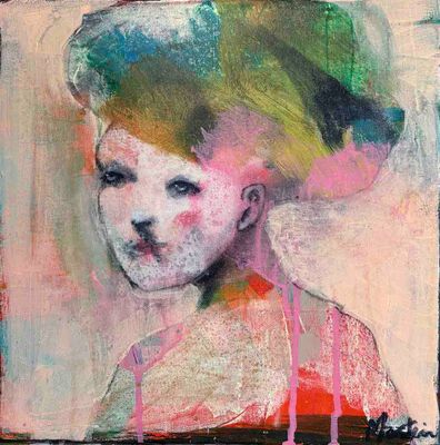 Master, 30x30 cm maleri