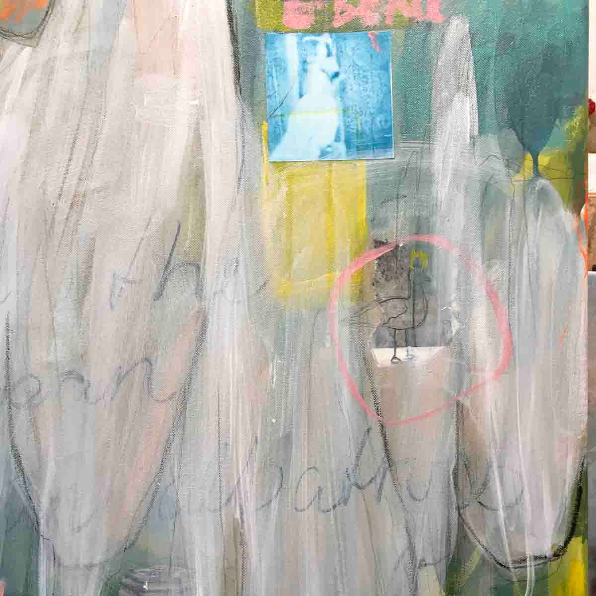 Birds of a feather, 150x100 maleri