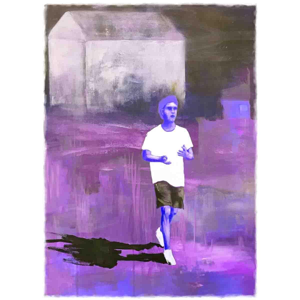 A step into the unknown (I), (30x40cm) kunstplakat NYHET!