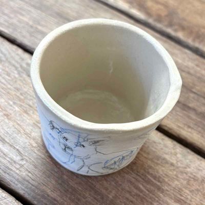 Dogs, krus keramikk 6.5 cm