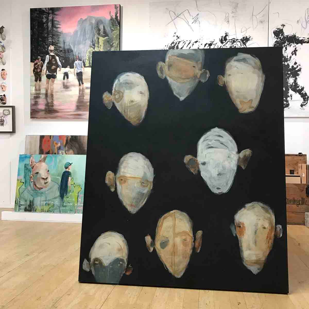 I have no cherished outcome, 120x100 maleri